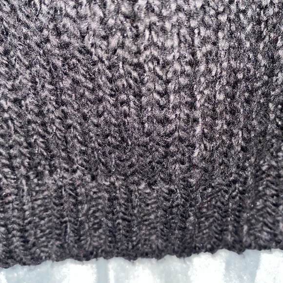 J CREW BLACK COTTON/NYLON  TURTLENECK SWEAT. SZ L - Picture 5 of 9